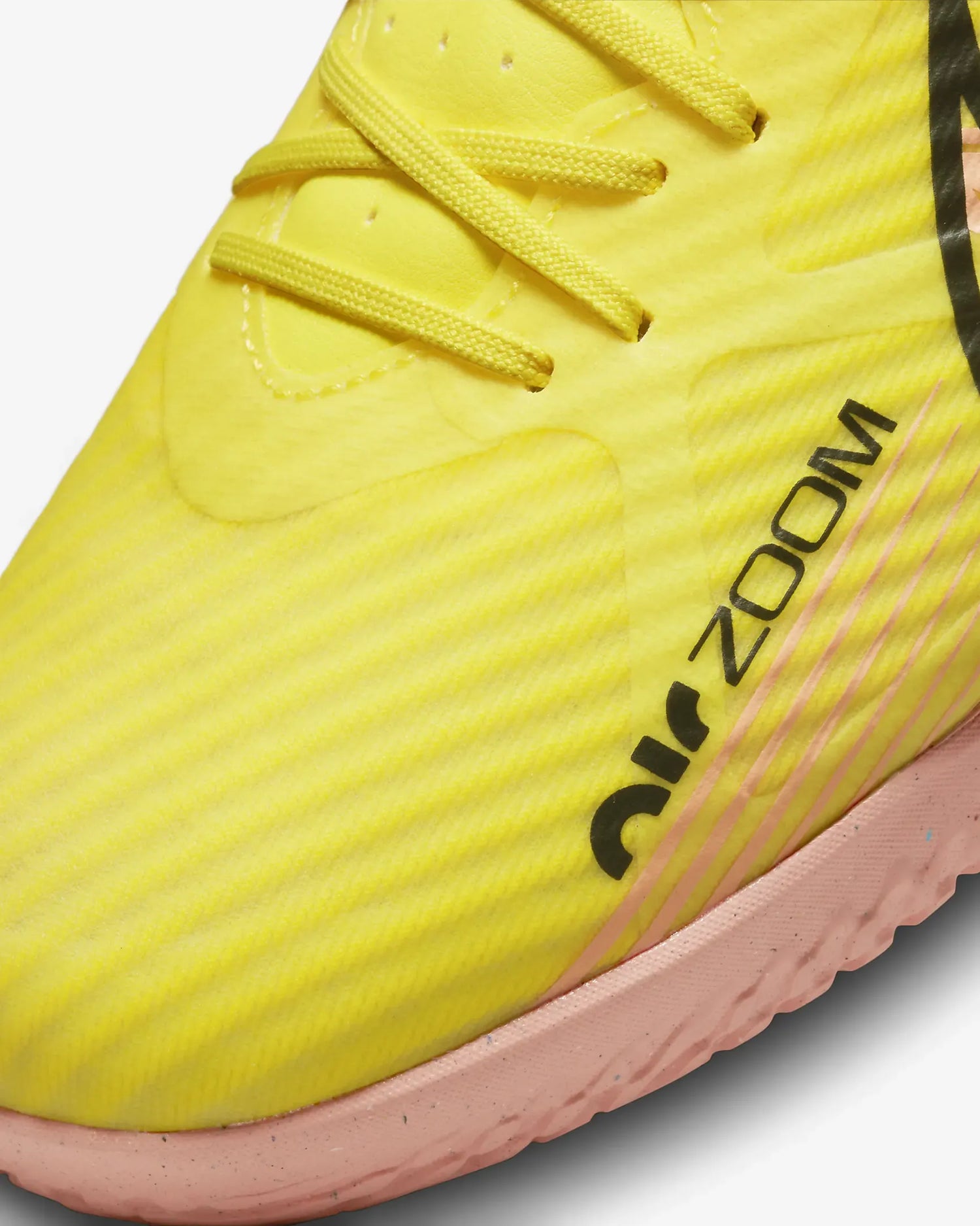 Nike Zoom Vapor 15 Academy Indoor - Yellow Strike-Sunset Glow (Detail 1)