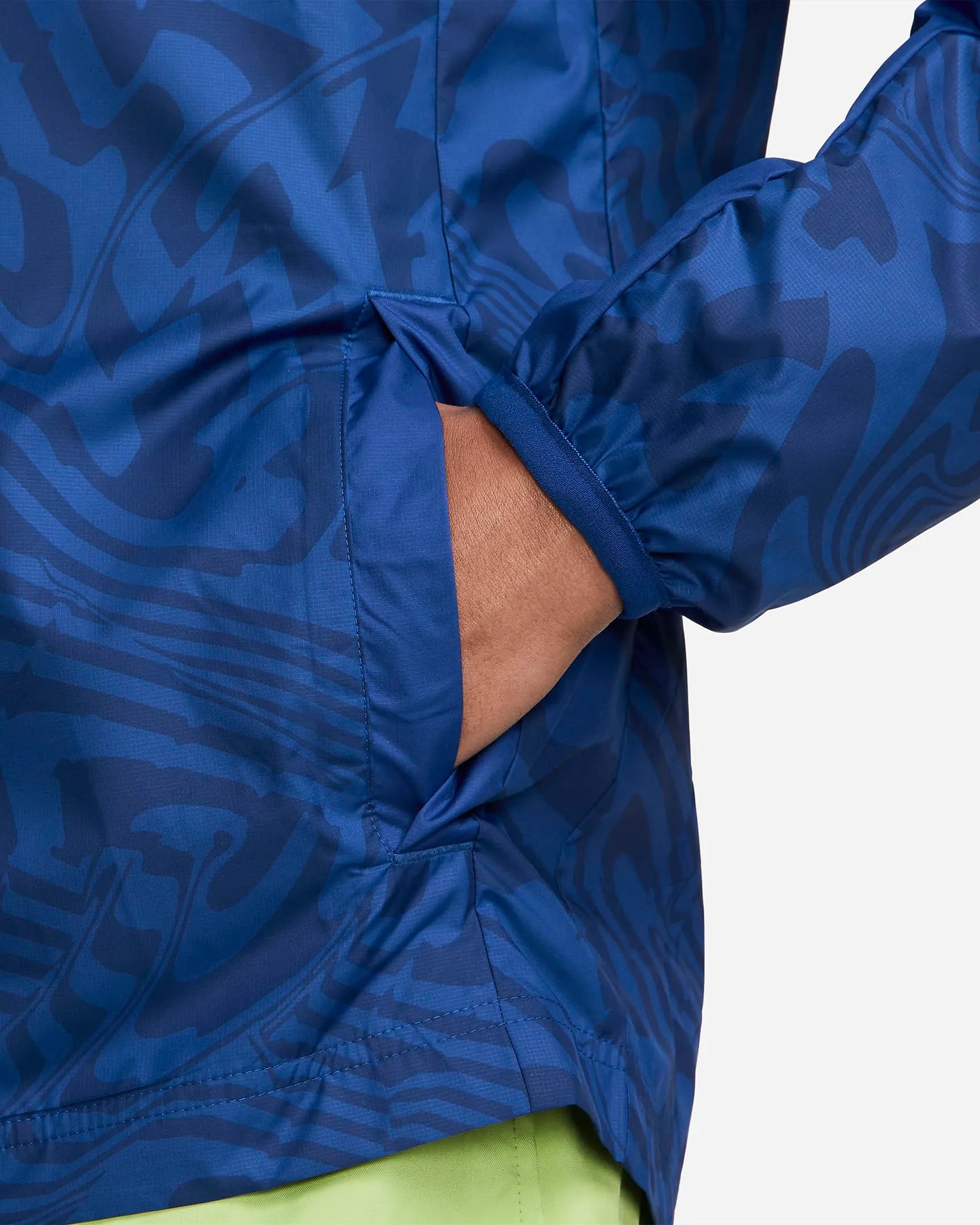 Nike 2022-23 Tottenham AWF Jacket - Blue (Detail 3)