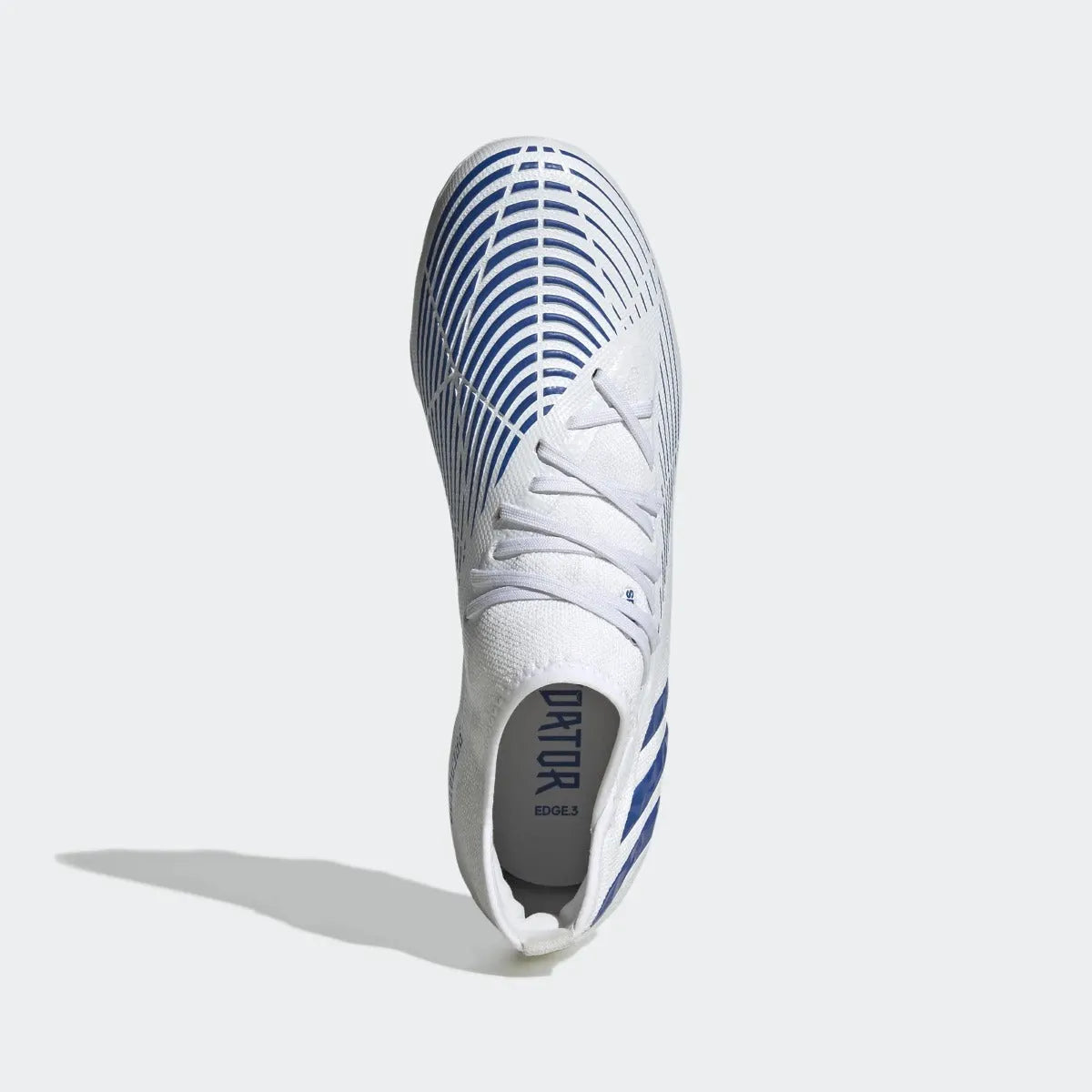 adidas Predator Edge .3 FG - White-Hi Res Blue (Top)
