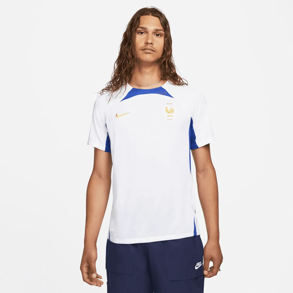 Nike 2022-23 France Strike Training Top (Model - Front)