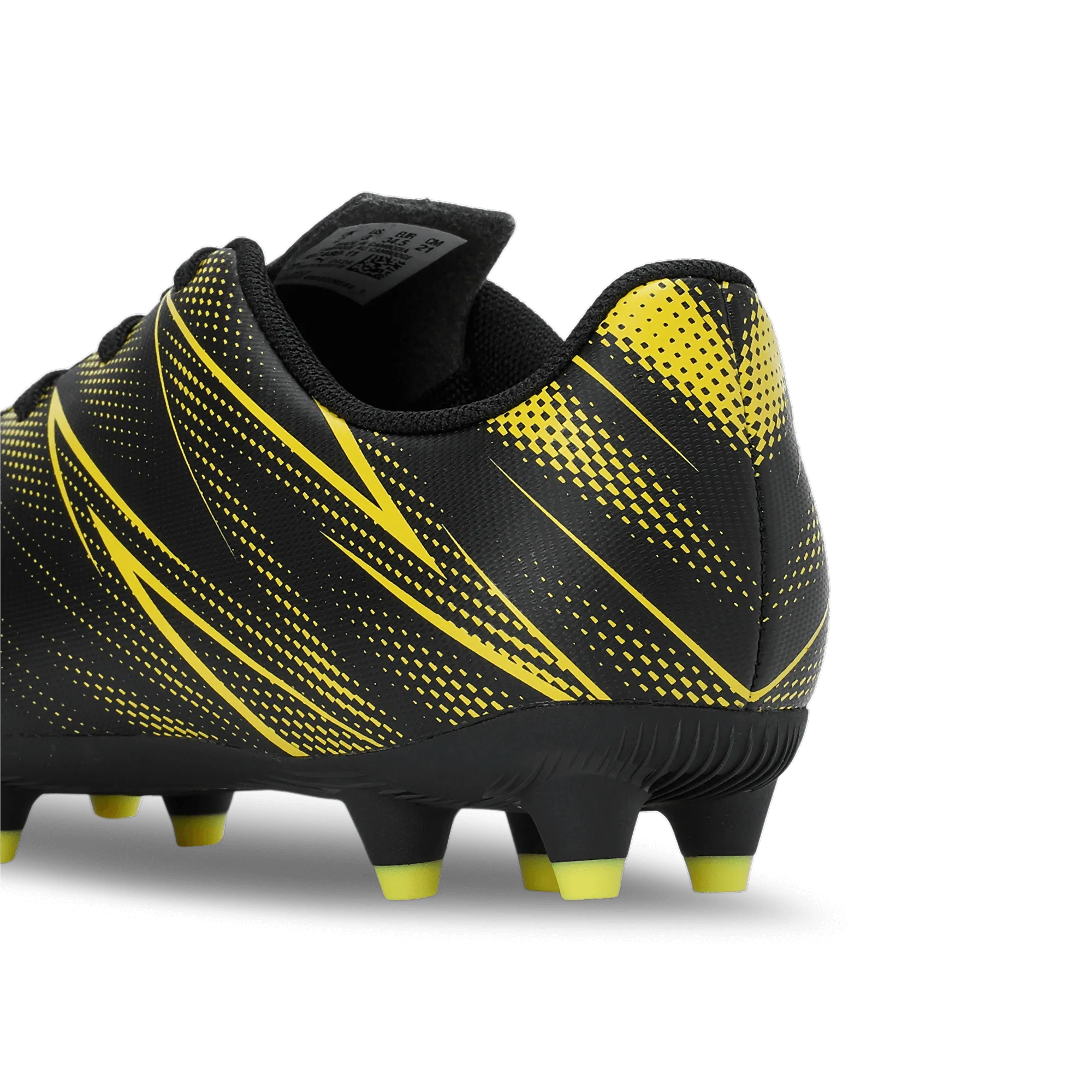 Puma Kids Attacanto FG_AG Puma Black-Yellow Blaze (Detail 2)