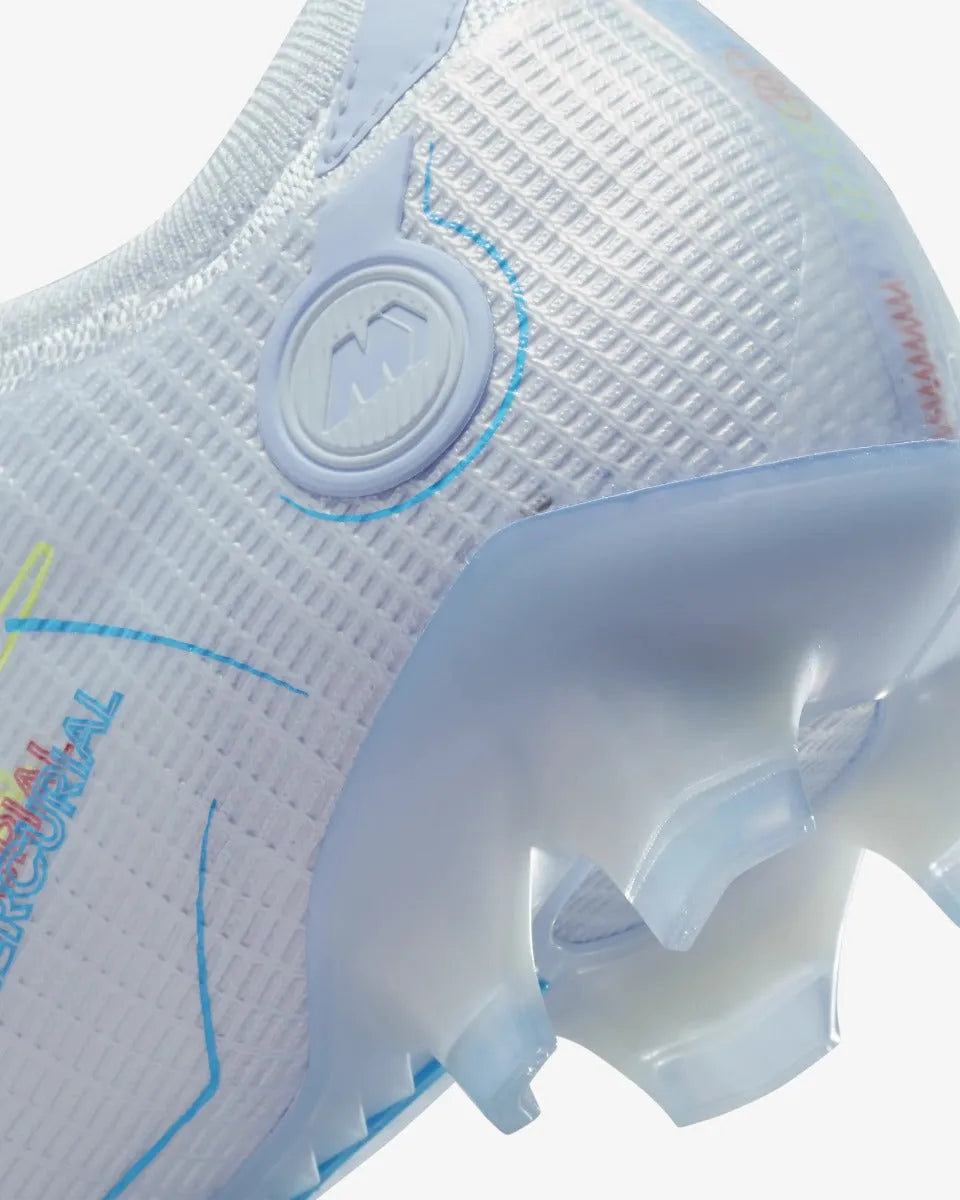 Nike Mercurial Vapor 14 Elite FG - Grey-Blackened Blue (Detail 3)