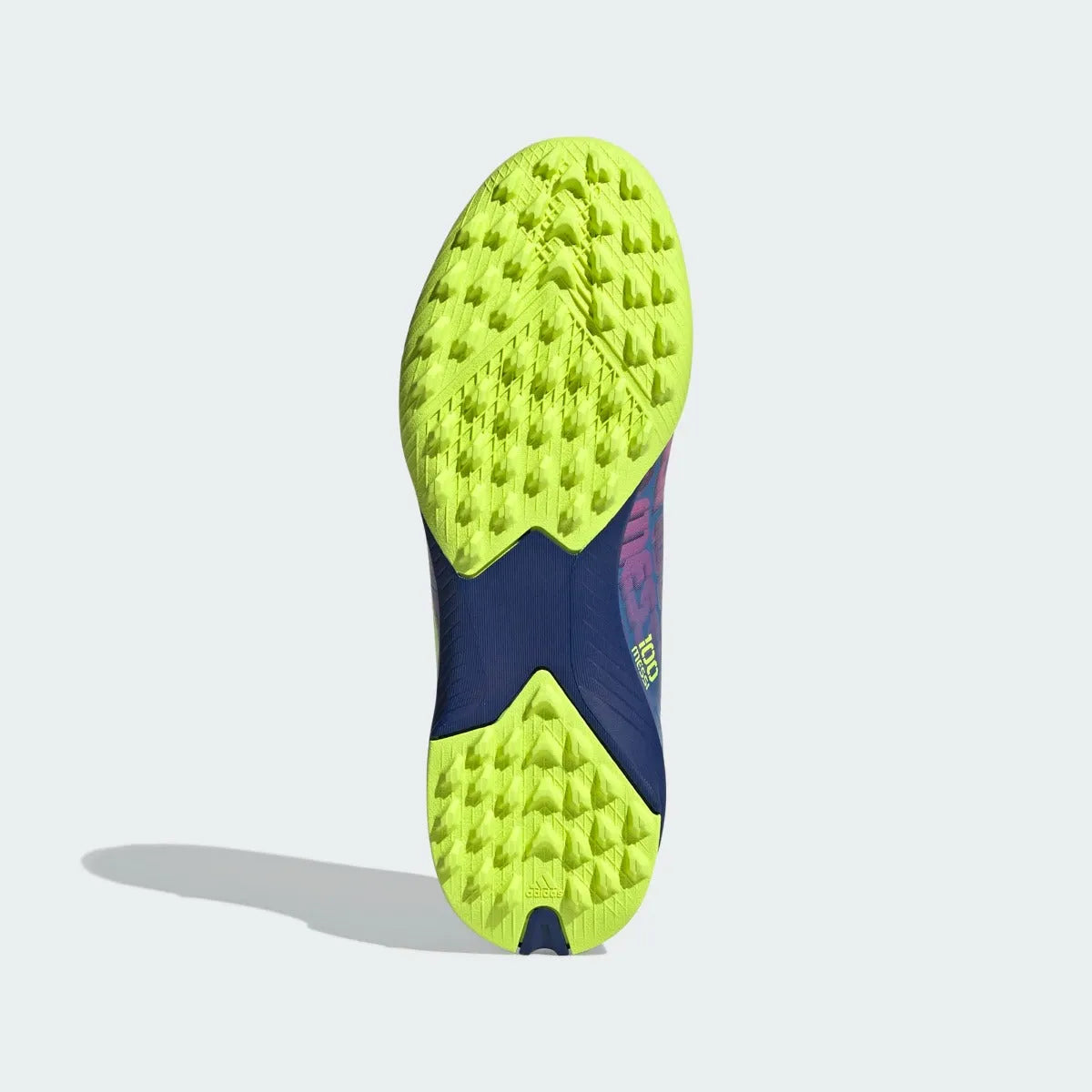 Adidas JR X Speedflow MESSI .3 TF - Blue-Pink-Yellow (Bottom)