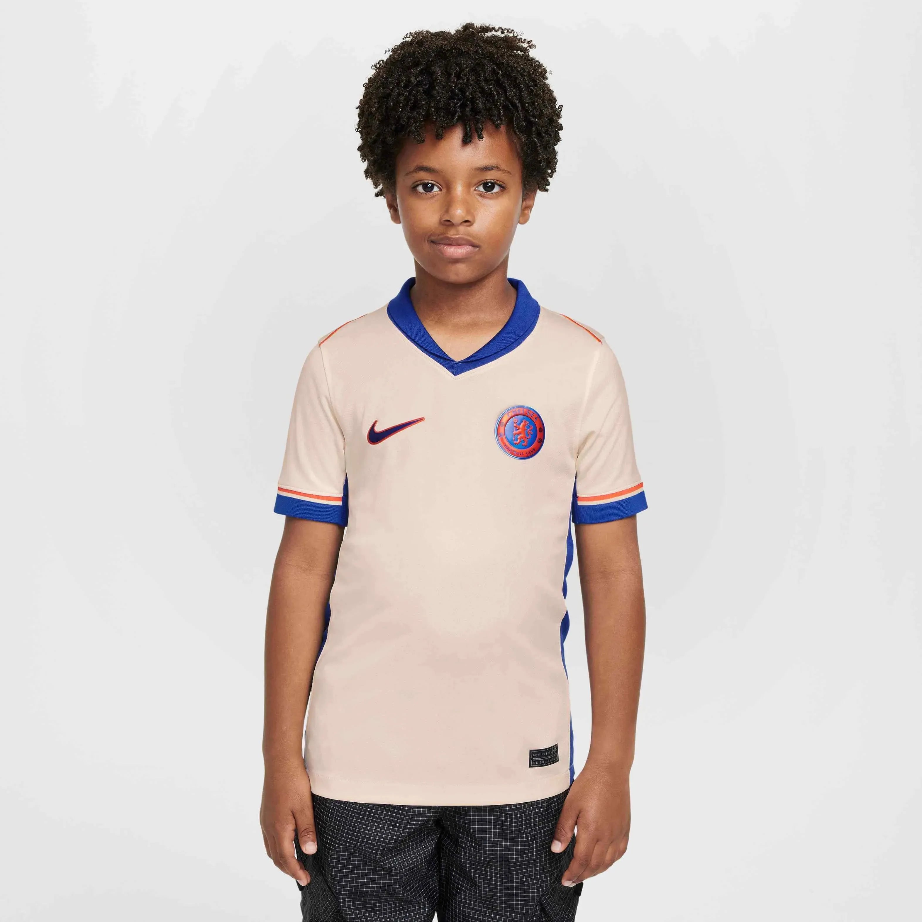 Nike 2024-25 Chelsea Youth Stadium Away Jersey (Model - Front)