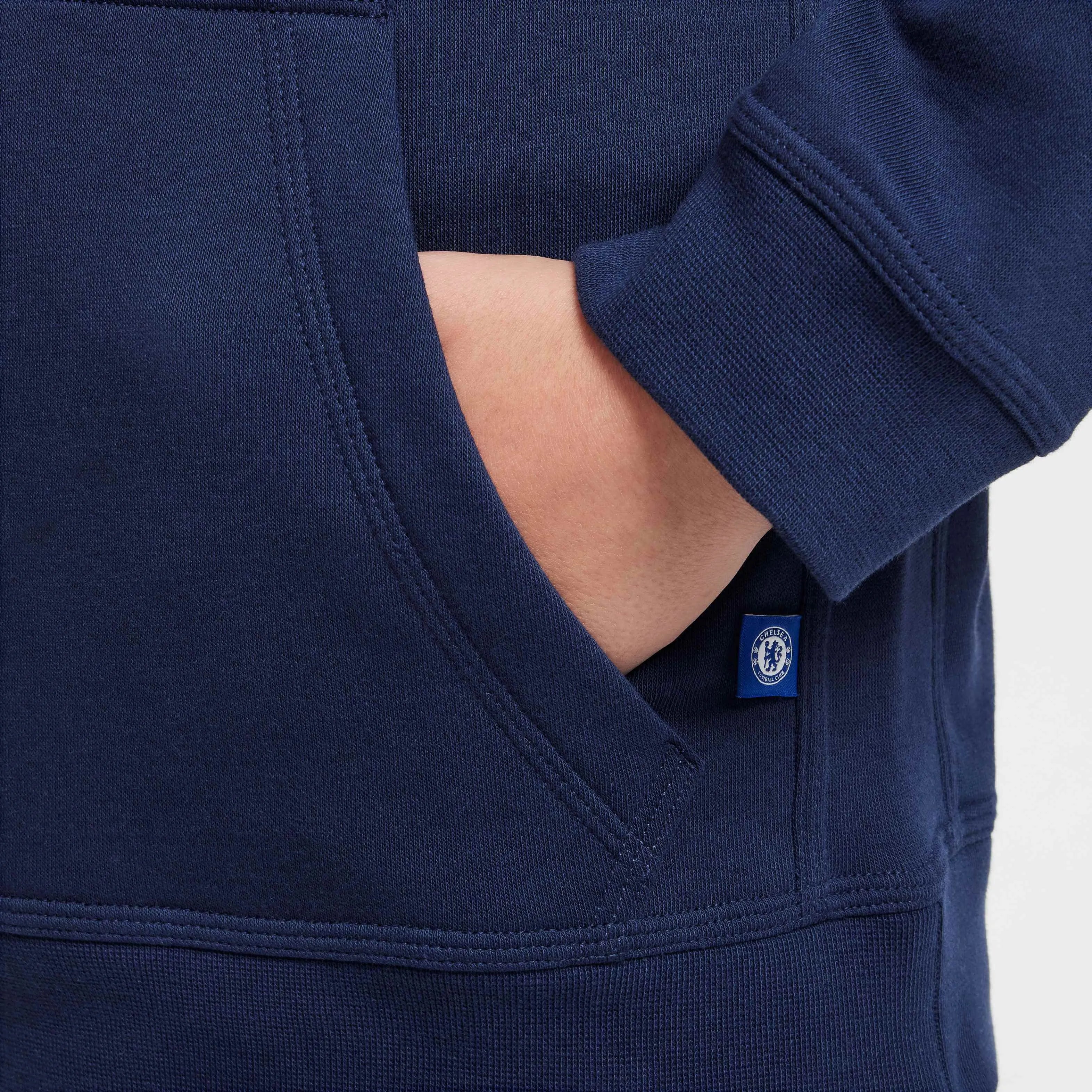 Nike 2024-25 Chelsea Youth Club PO Hoodie (Detail 3)