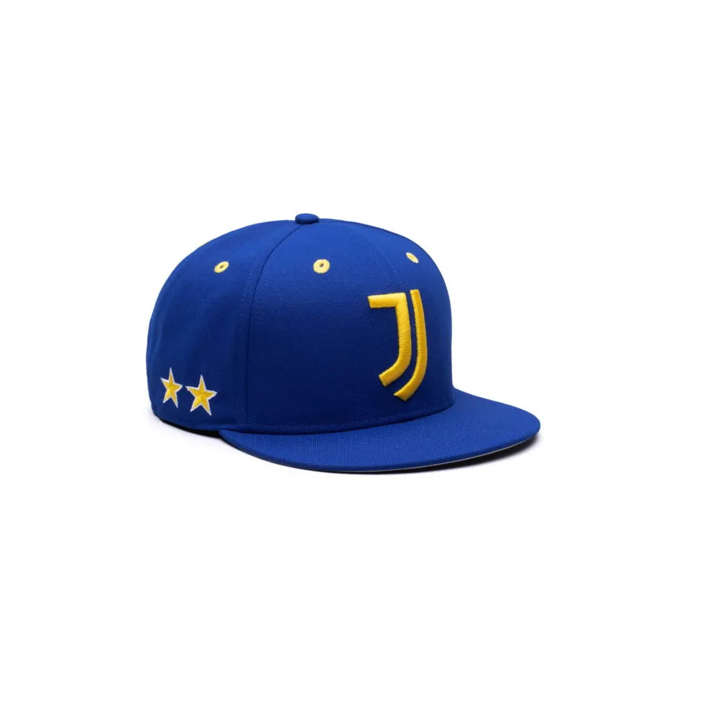Fan Ink Collection Juventus Retro Capsule Snapback Hat - Royal-Yellow