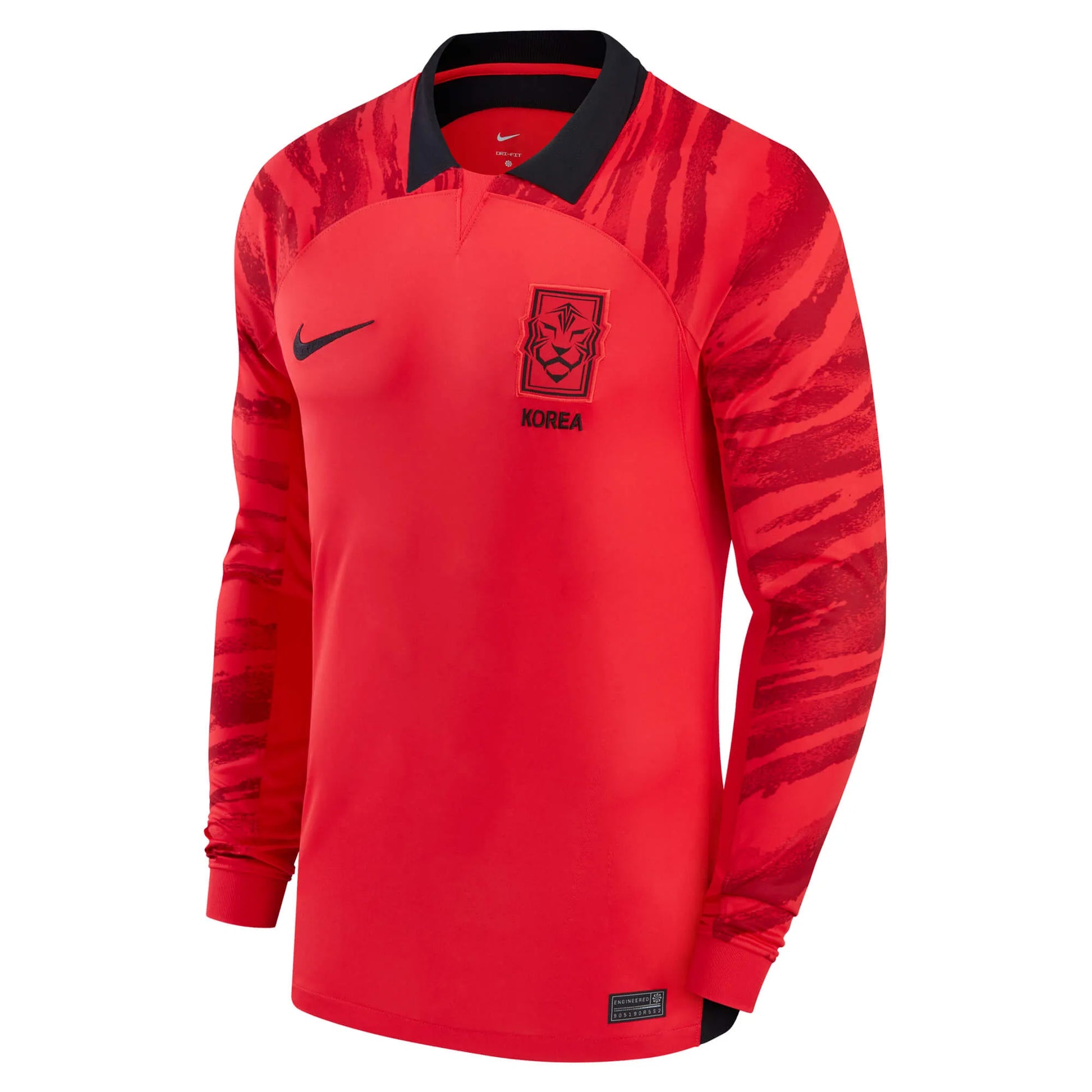 Nike 2022-23 Korea Home Long-Sleeve Jersey (Front)