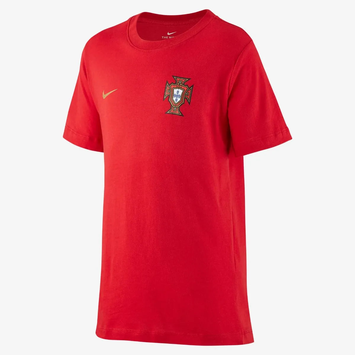 Nike 2020-21 Portugal Youth CR7 Name and Number Tee - Red