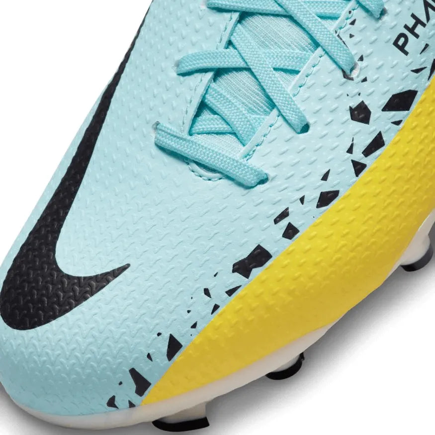 Nike Jr Phantom GT2 Academy DF FGMG - Glacier Ice-Black (Detail 2)