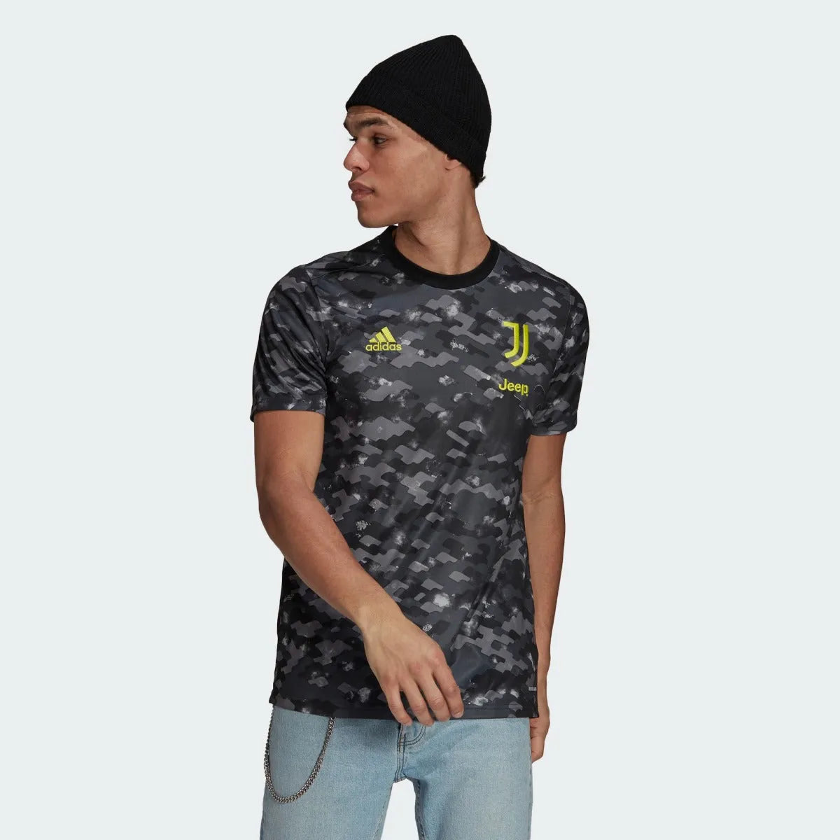 Adidas 2021 22 Juventus Pre Match Jersey Camo