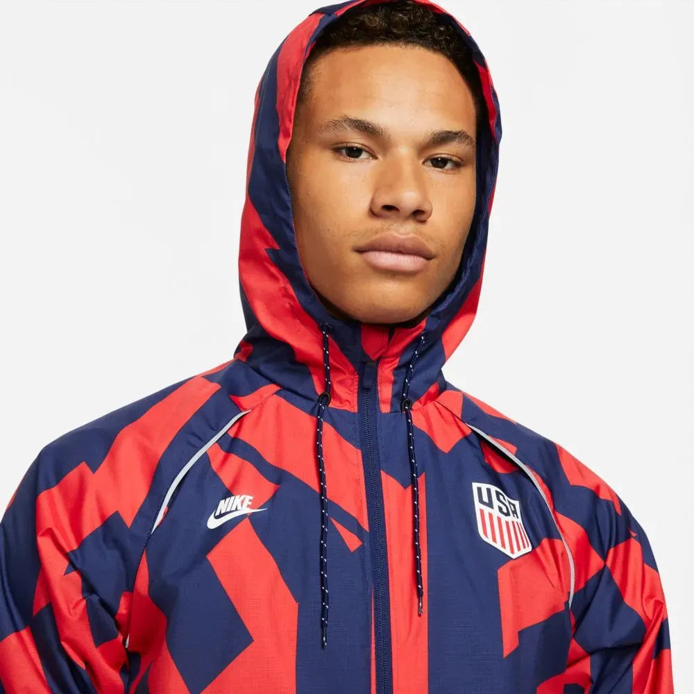 NIKE 2021 USA AWF Lite Jacket - Red-Navy (Detail 1)