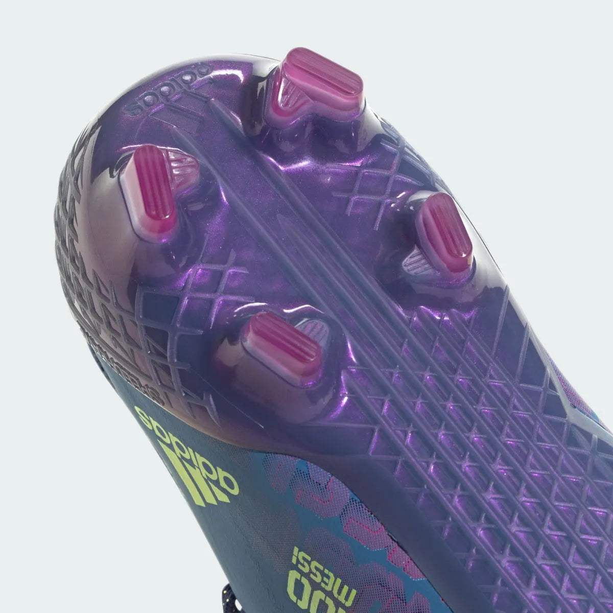 Adidas X Speedflow MESSI .1 FG - Blue-Pink-Yellow (Detail 3)