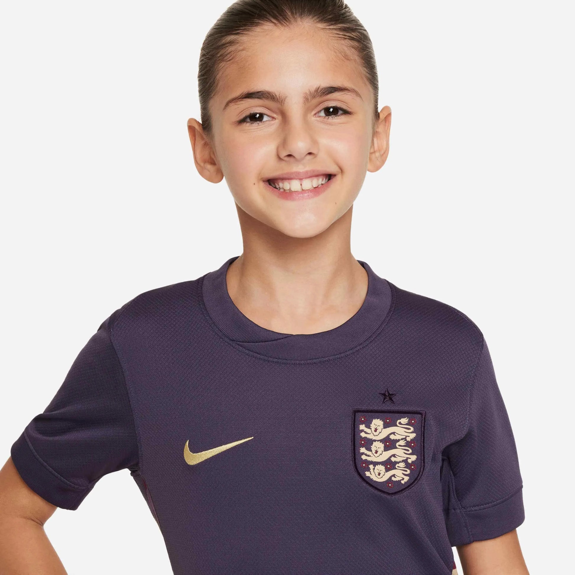 Nike 2024-25 England Youth Stadium Away Jersey (Detail 1)
