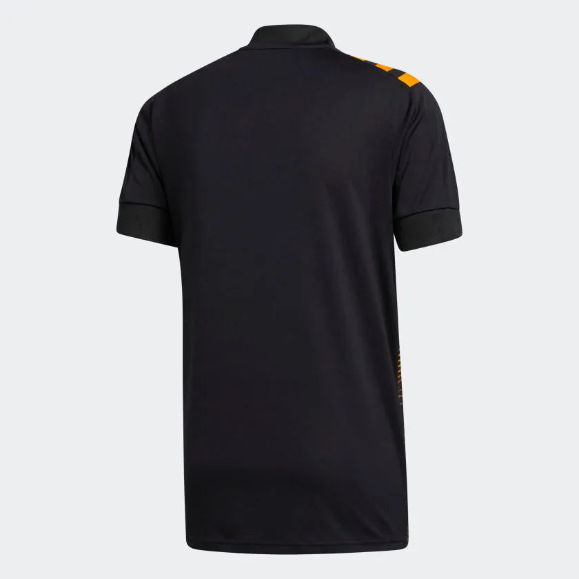 addias 2020-21 Houston Dynamo Away Jersey - Black-Orange