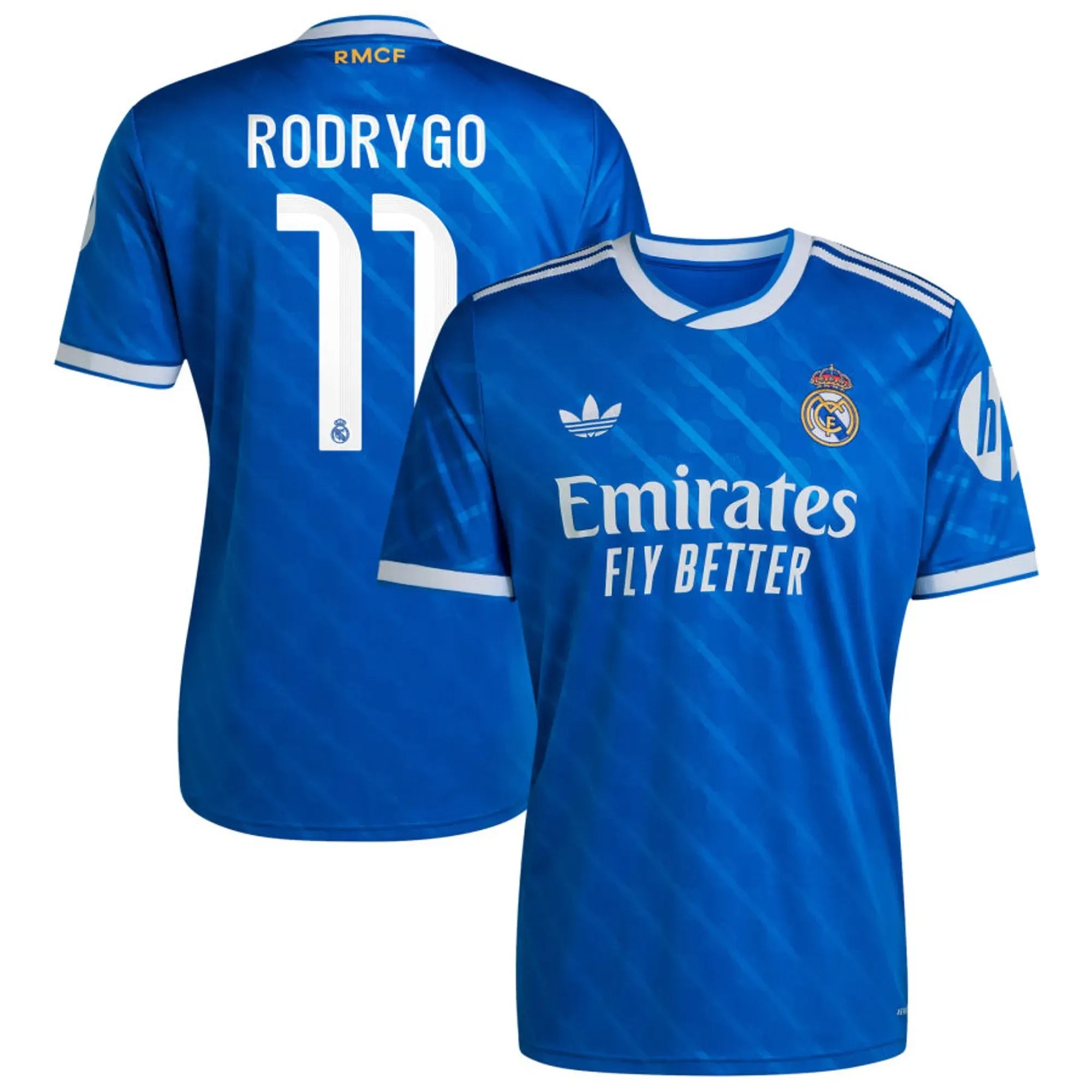 adidas 2025-26 Real Madrid Men's Stadium Third Soccer Jersey (Rodrygo)