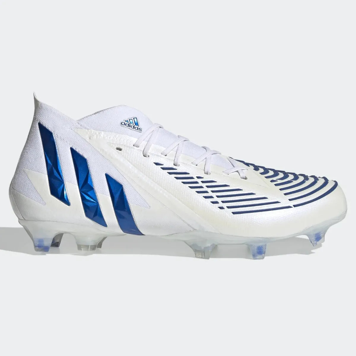 adidas Predator Edge .1 FG - White-Blue (Side 1)