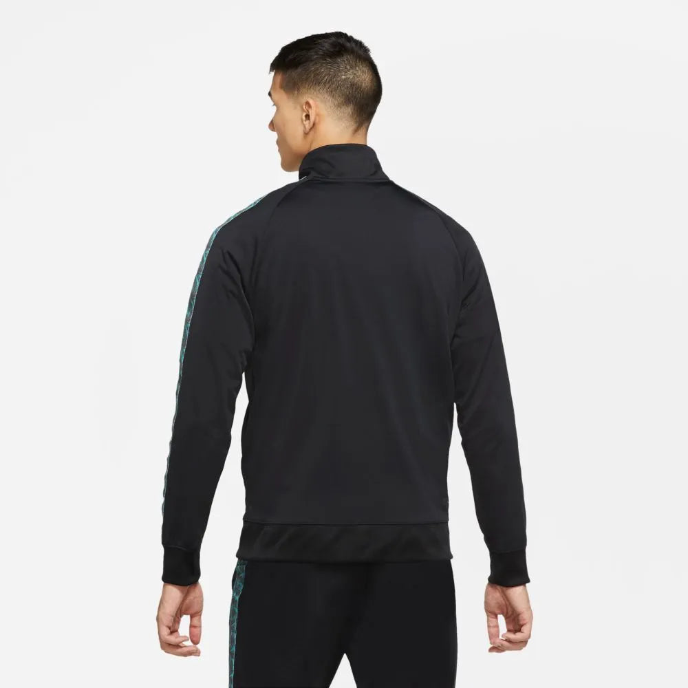 Nike 2020-21 Barcelona NSW JDI Pk Tape Jacket - Black-Teal