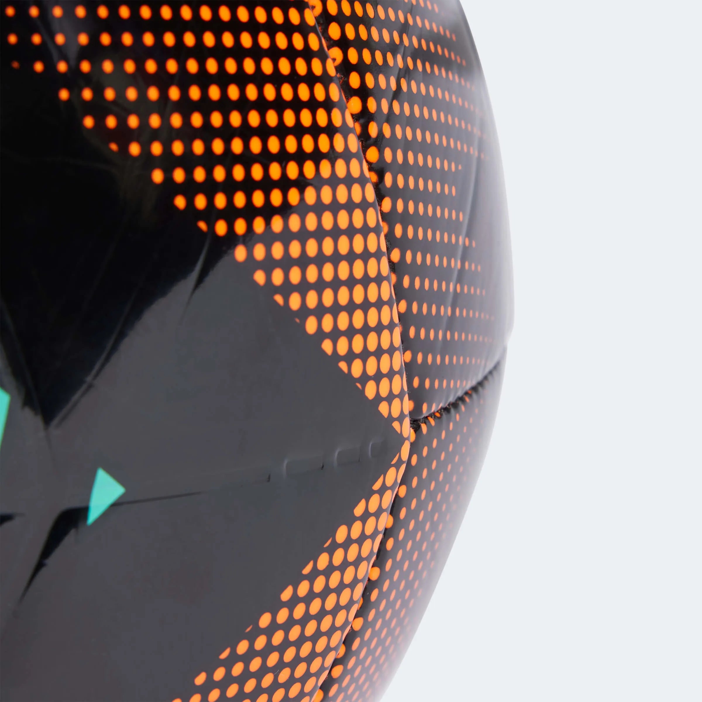 adidas Messi Club Ball - Solar Orange-Mint Rush-Black (Detail 2)
