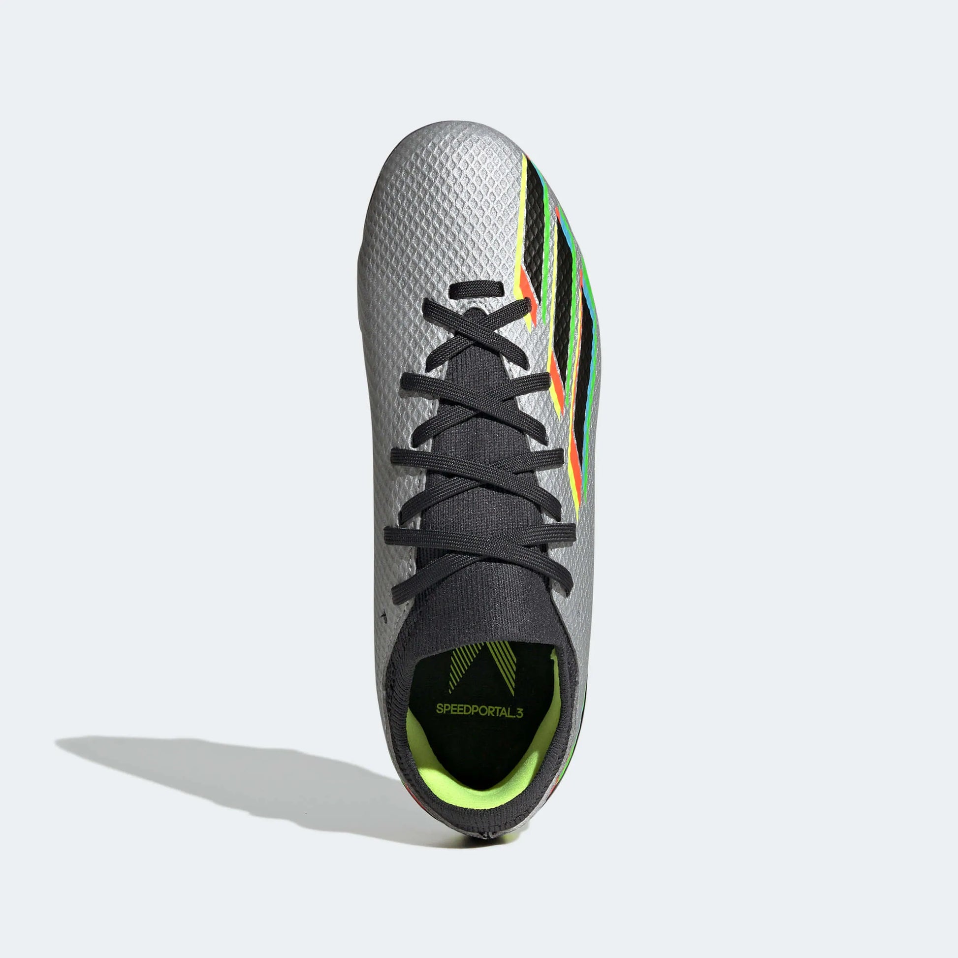 adidas Jr X Speedportal.3 FG - Silver-Black-Yellow (Top)