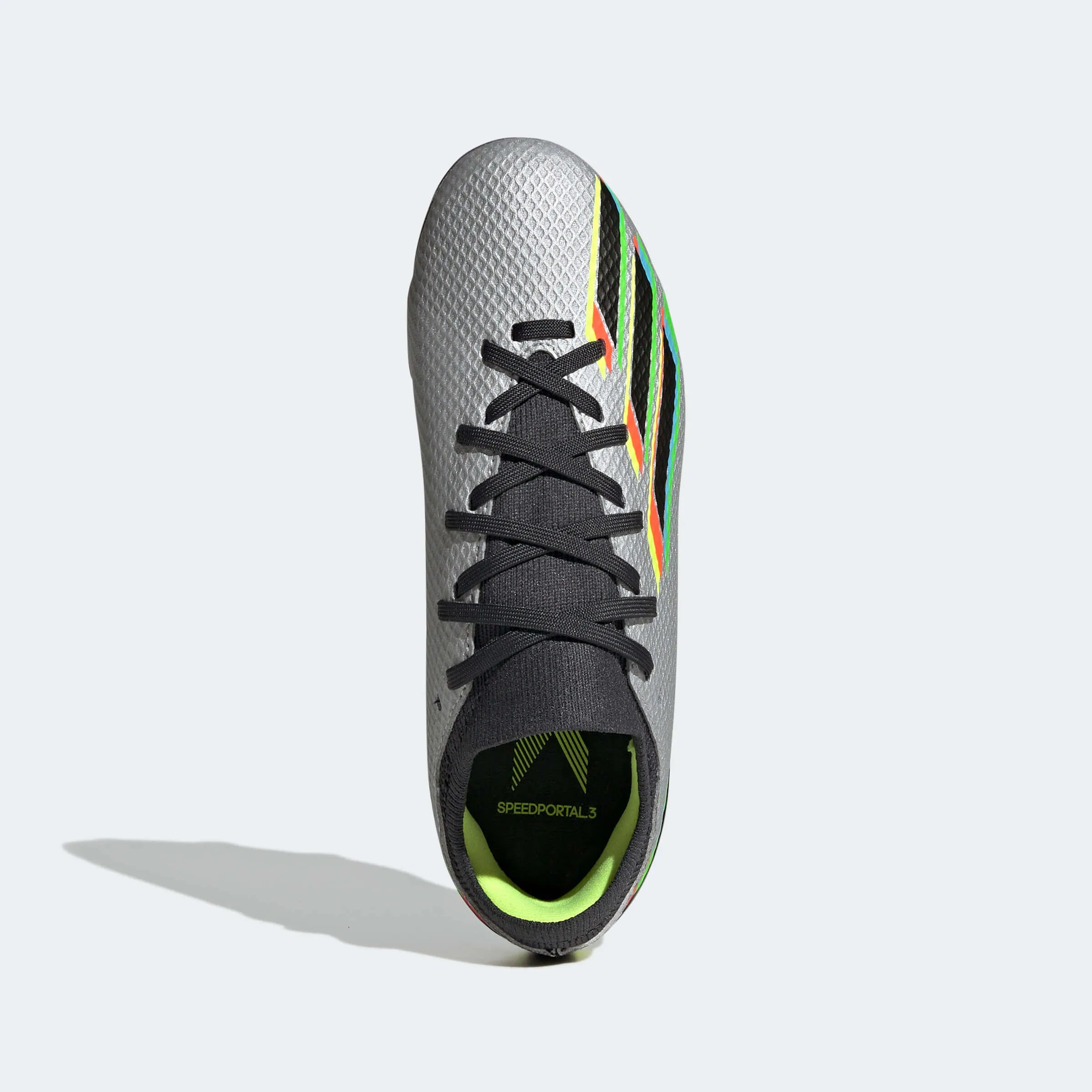 adidas Jr X Speedportal.3 FG - Silver-Black-Yellow (Top)