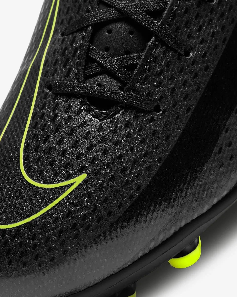 Nike JR Phantom GT Club FG-MG - Black-Volt (Detail 2)