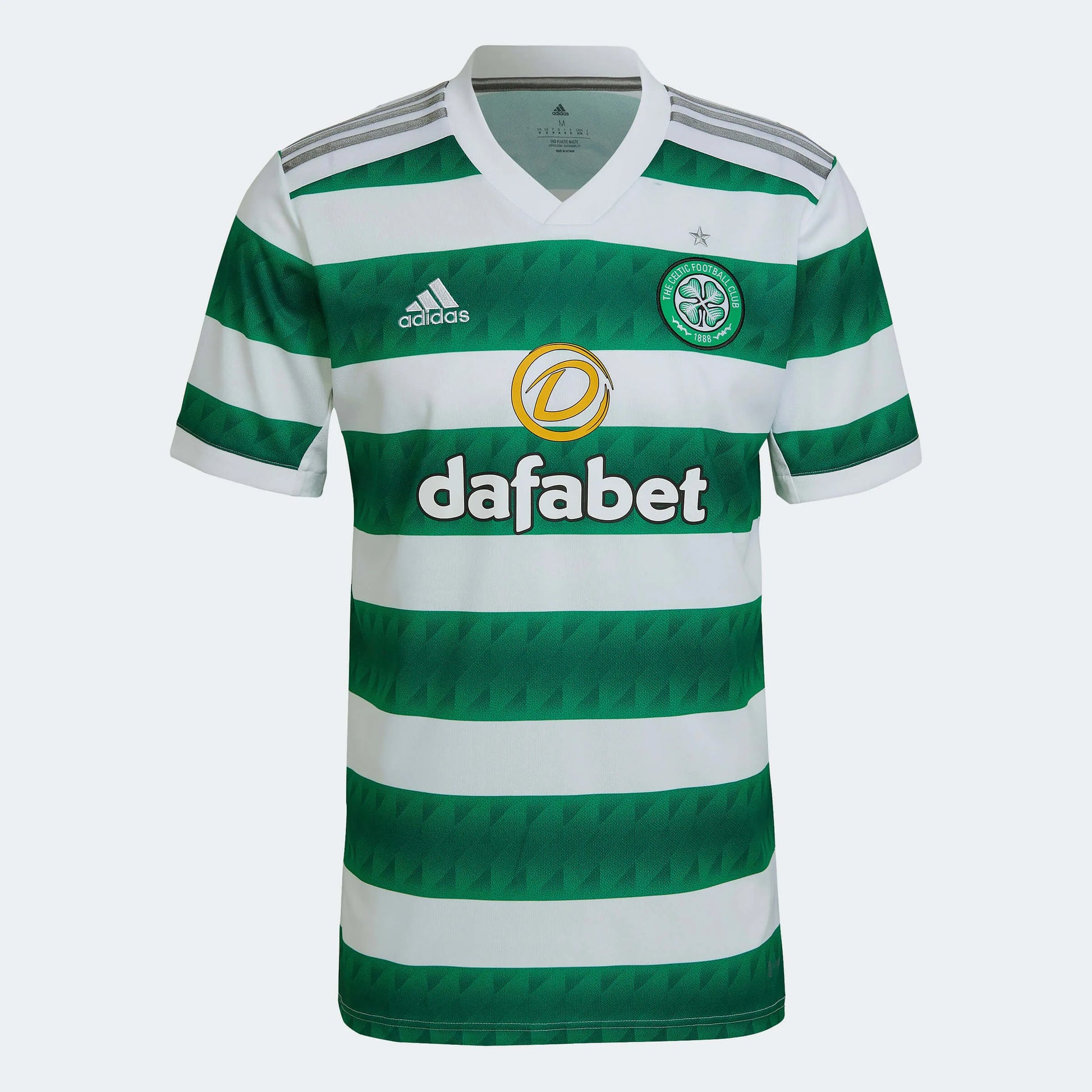 adidas 2022-23 Celtic FC Home Jersey - White-Green (Front)