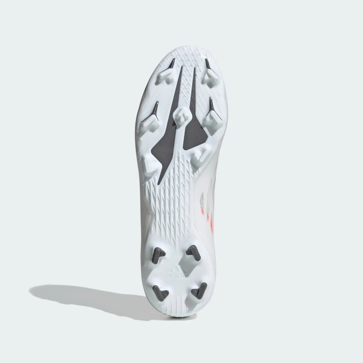 Adidas X Speedflow .3 Laceless FG  - White-Iron. Metallic (Bottom)