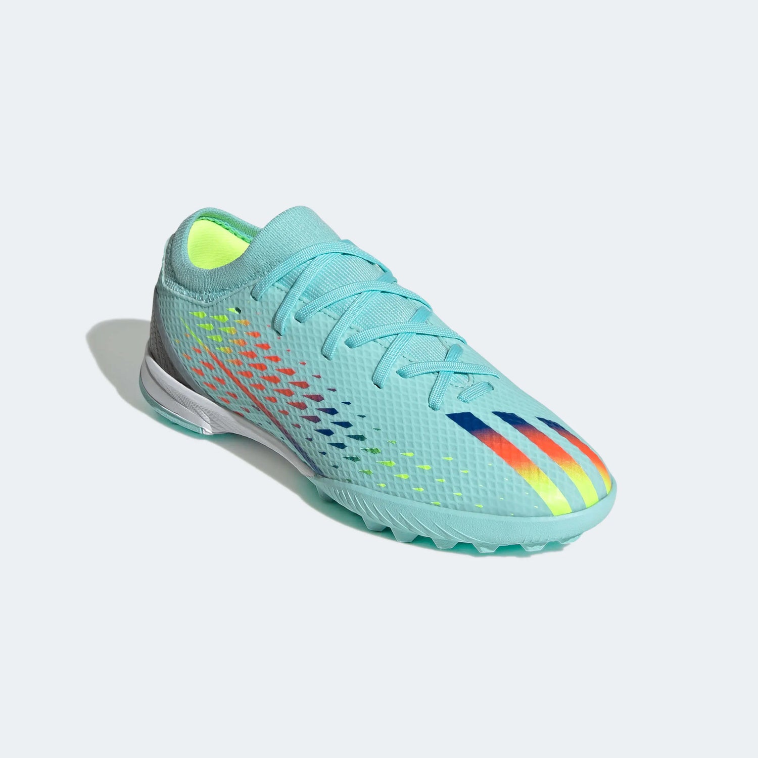 adidas JR X Speedportal.3 Turf - Aqua-Blue (Diagonal 1)