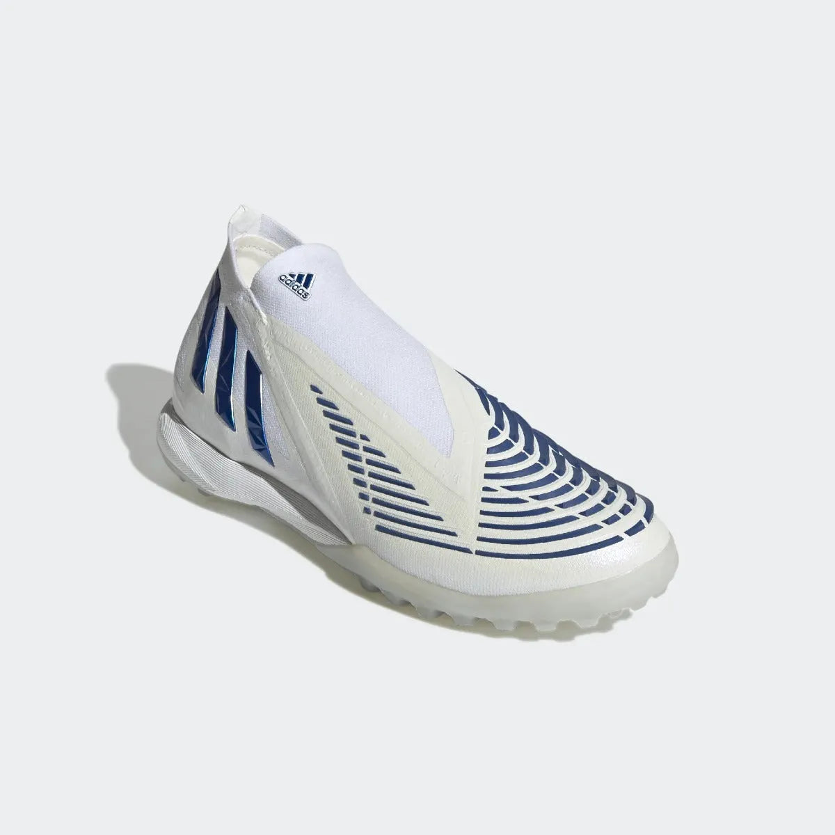 adidas Predator Edge .1 Turf - White-Blue (Diagonal 1)
