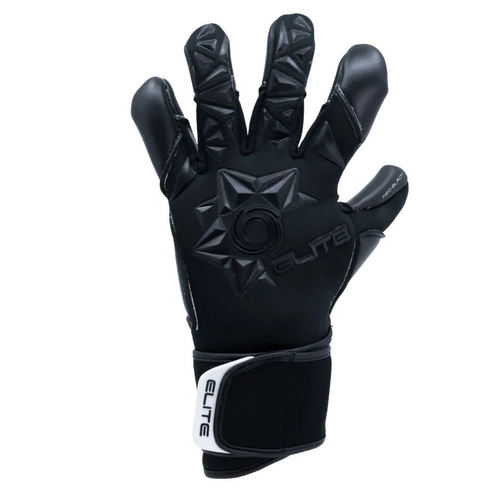 Elite Sport 2019 Neo Black Goalkeeper Gloves - Black