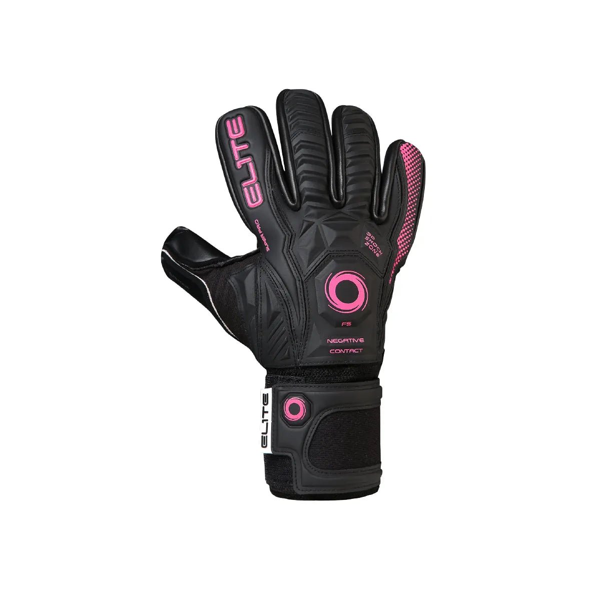 Elite Sport 2020 Forza Goalkeeper Gloves - Black-Pink