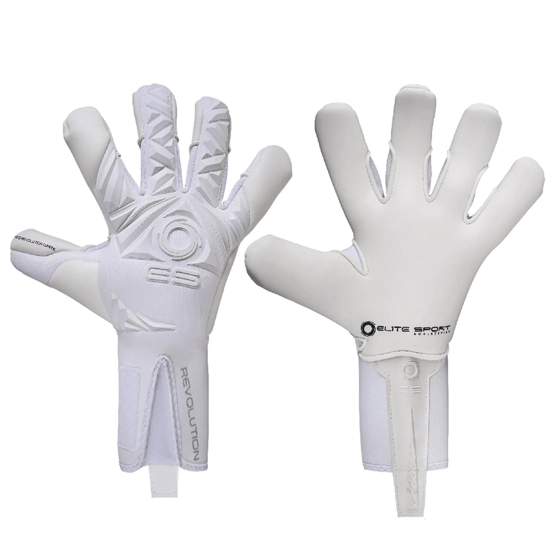 Elite Sport 2022 Neo Revolution White Goalkeeper Glove - White