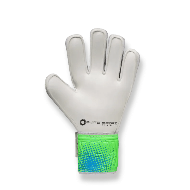 Elite Sport Crash Youth Goalkeeper Glove - Green-White