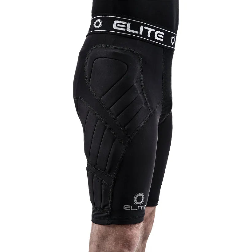 Elite Sport Goalkeeper Elite BaDS Youth Compression Shorts 3 MM - Black (Side)