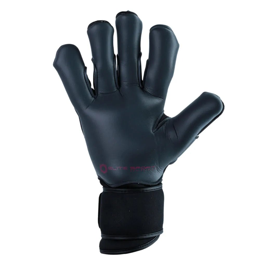 Elite Sport Titanium Pink Goalkeeper Gloves - Black-Pink