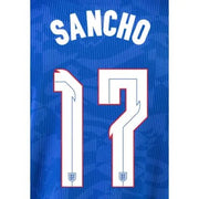 England 2020/22 Away Sancho #17 Jersey Name Sets