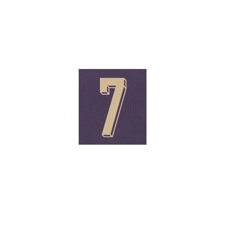 England 2024/25 Away Saka #7 Jersey Name Set