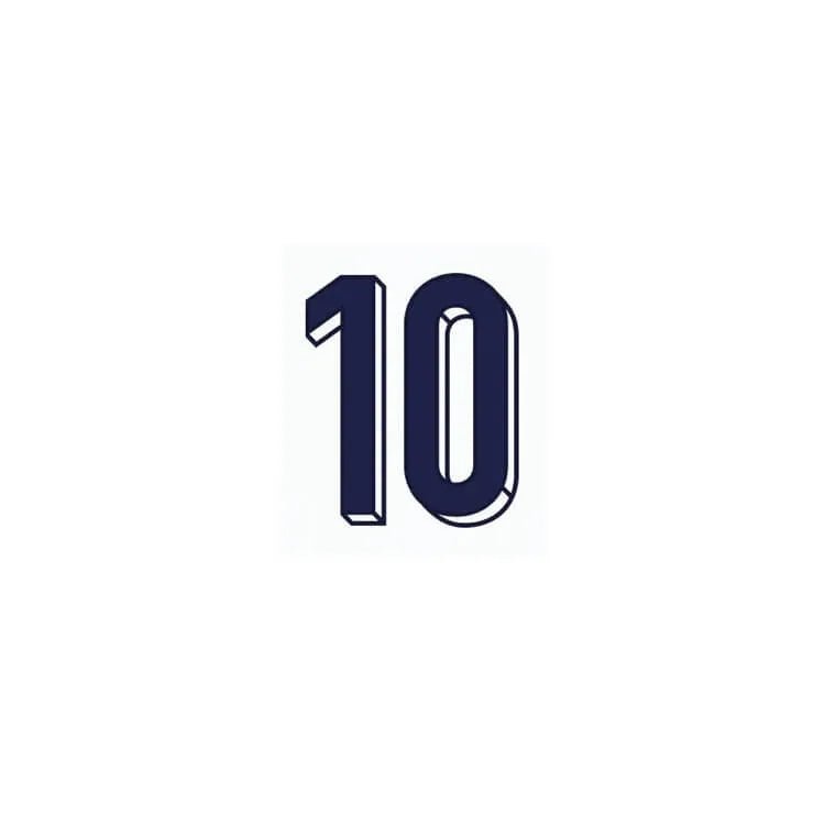 England 2024/25 Home Bellingham #10 Youth Jersey Name Set