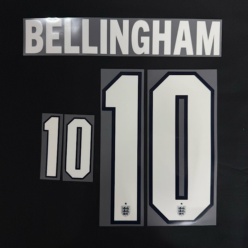 England 2026- Away BELLINGHAM #10 Official Name Set
