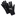 Puma Field Player Glove - Black - White