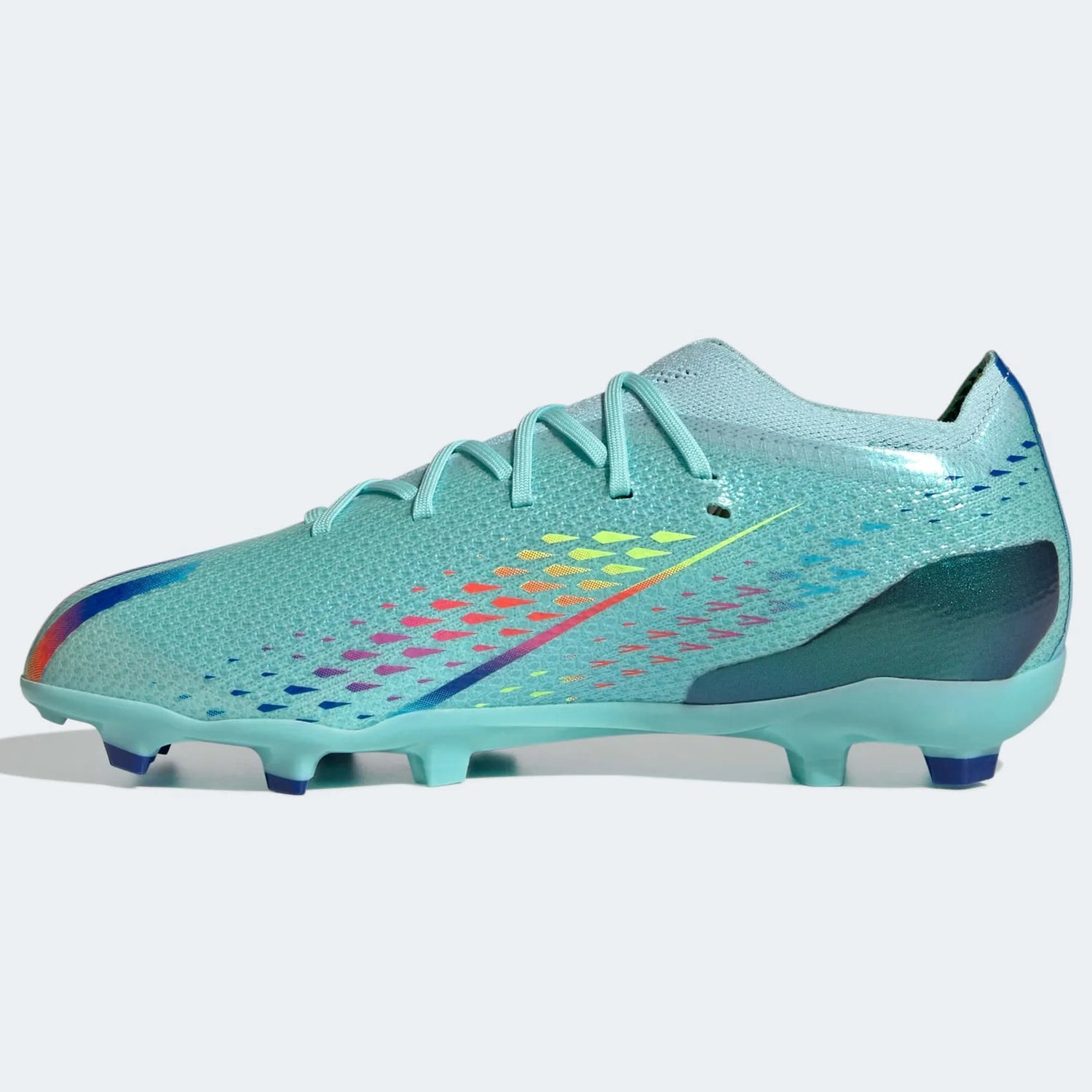 adidas Jr X Speedportal.1 FG J - Aqua-Red-Blue (Side 2)