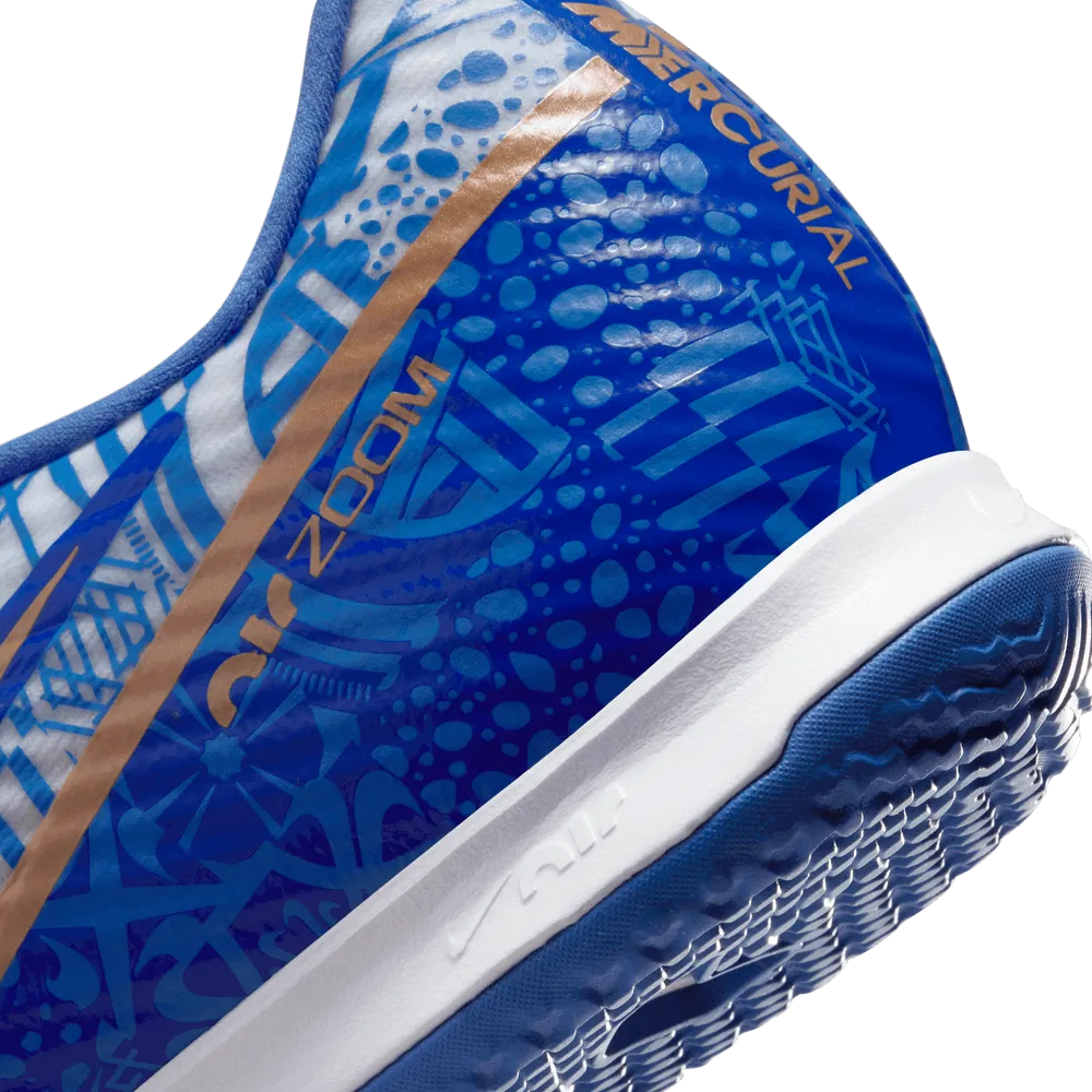 Nike Zoom Vapor 15 Academy CR7 Indoor - White-Metallic Copper (Detail 2)