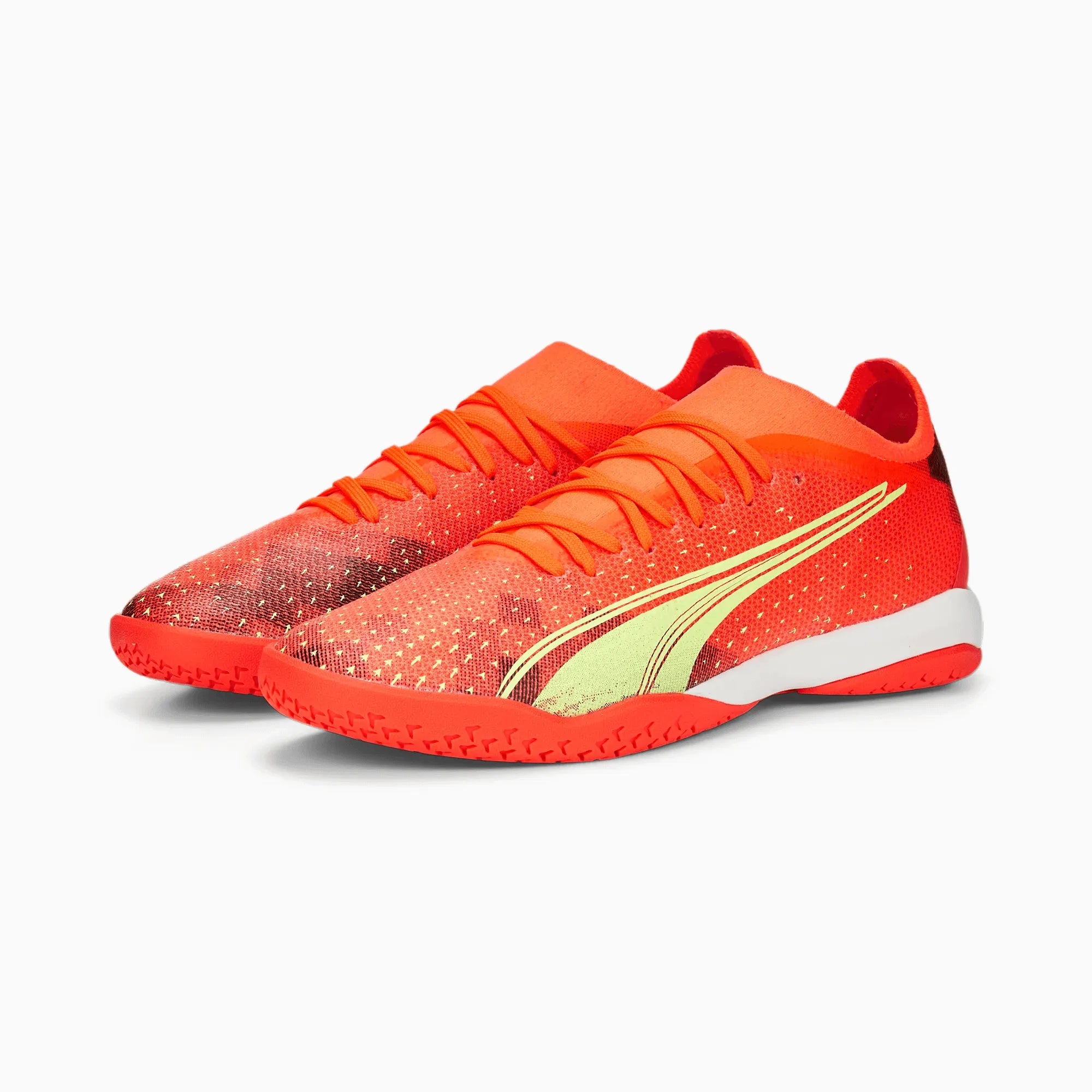 Puma Ultra Match Indoor - Coral-Fizzy Light (Pair - Diagonal)