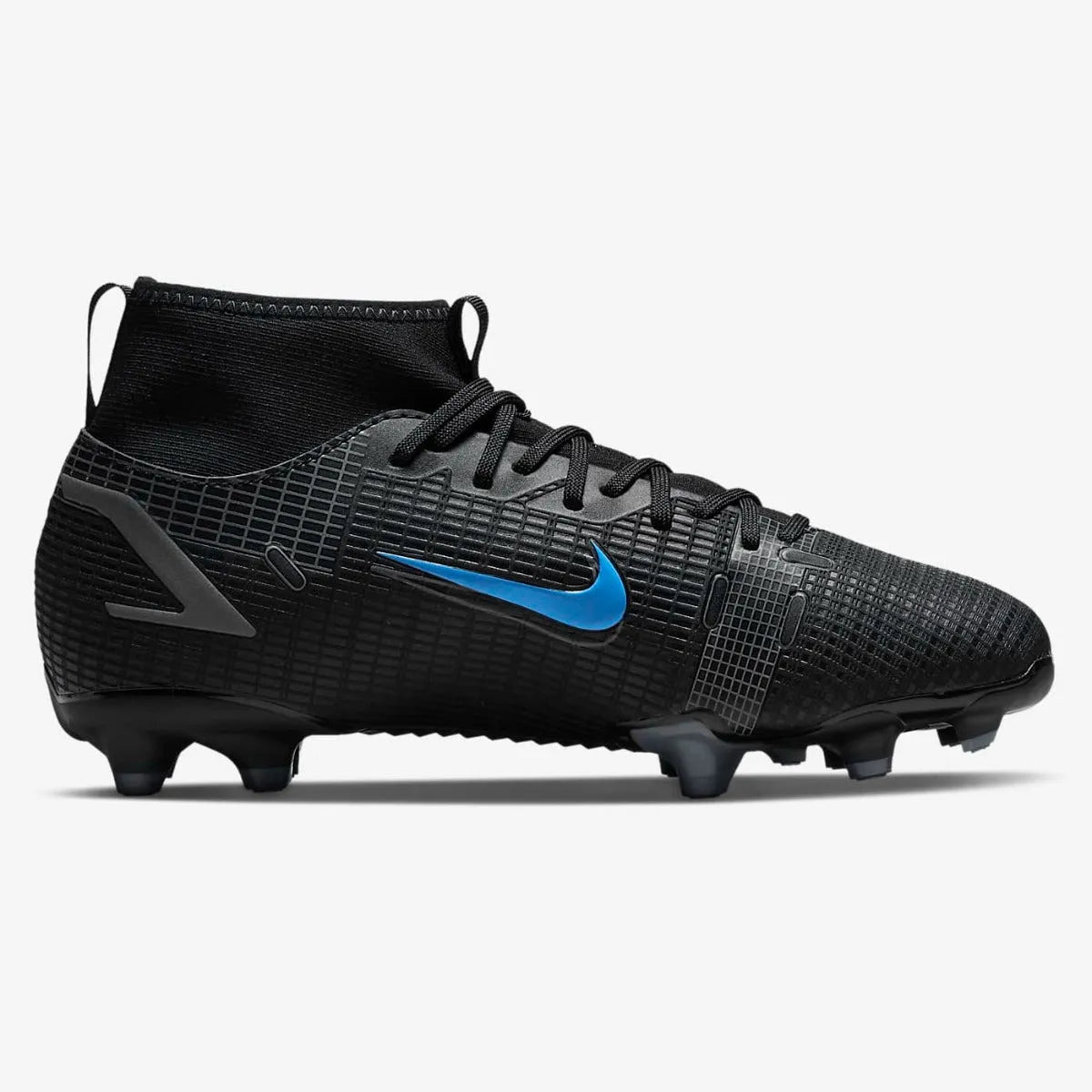 Nike JR Superfly 8 Academy FG-MG - Black-Blue (Side 2)