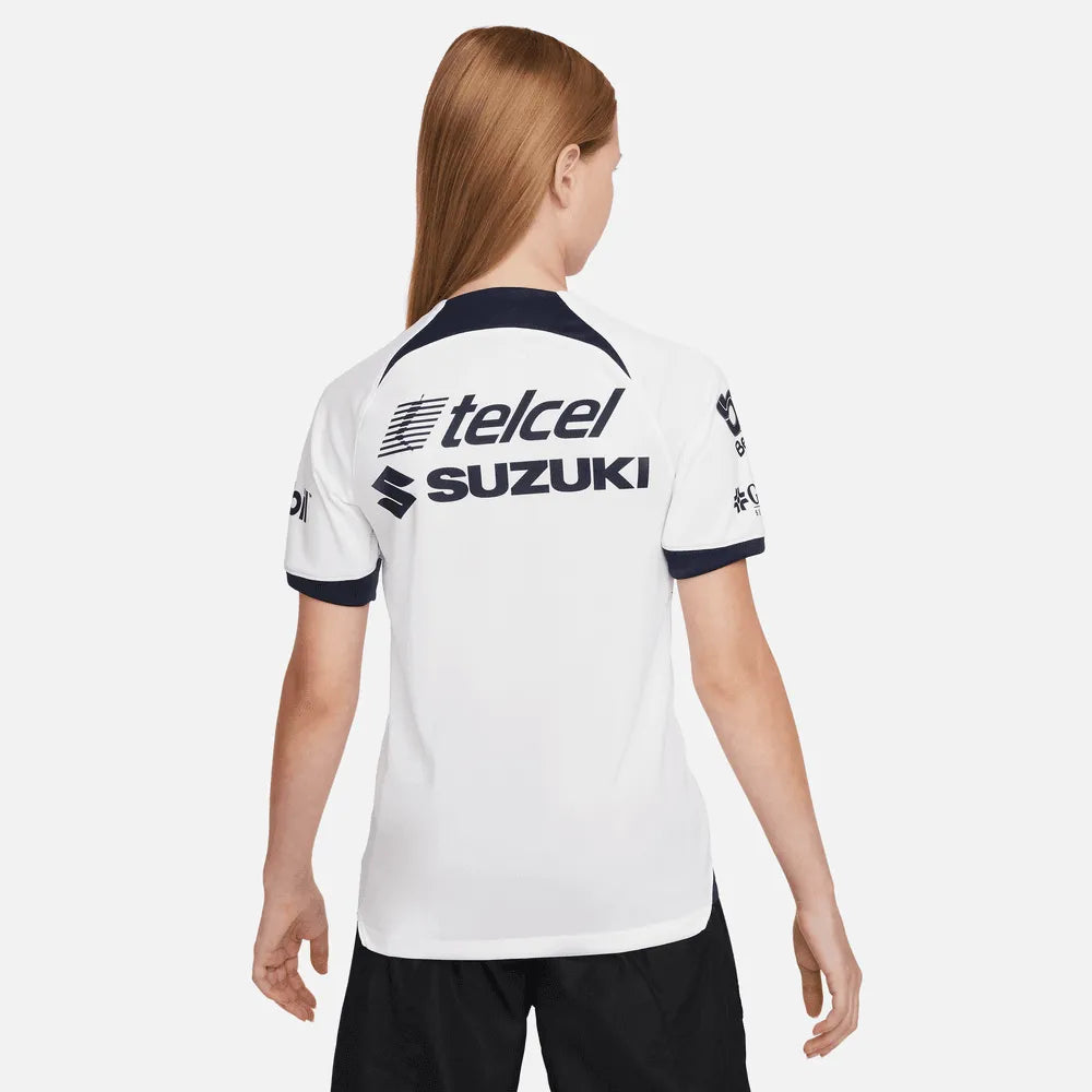 Nike 2023-24 Pumas Youth Home Jersey (Model - Back)