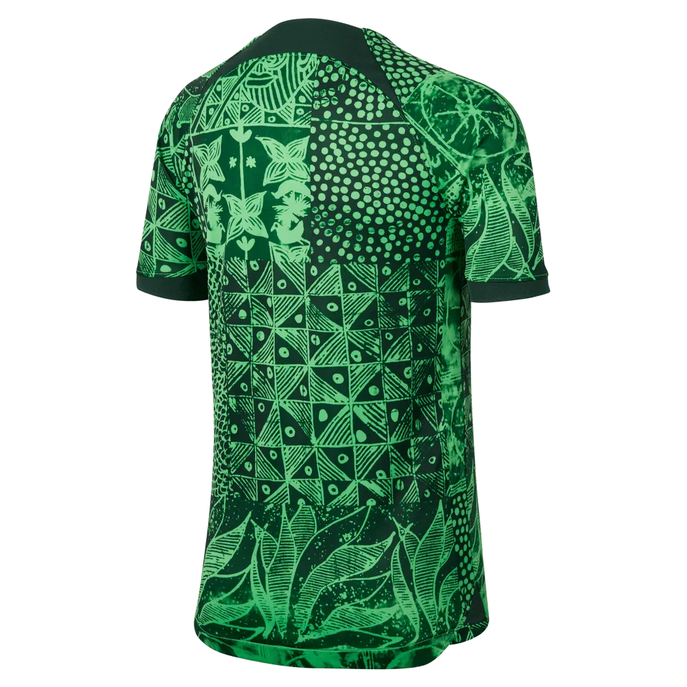 Nike 2022-23 Nigeria Youth Stadium Home Jersey (Back)