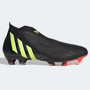 adidas Predator Edge + FG - Black-Solar Yellow (Side 1)