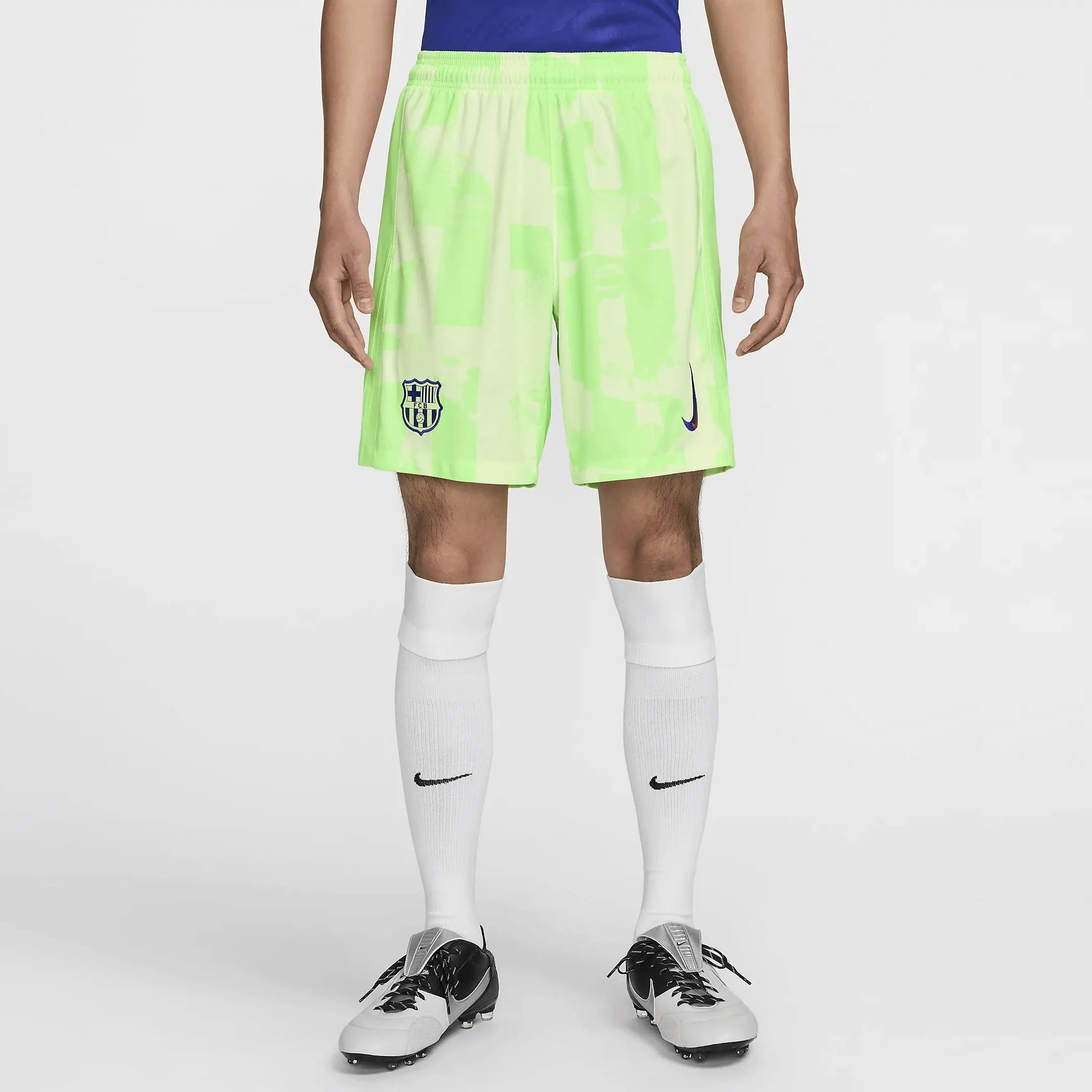 Nike 2024-25 Barcelona Men's Stadium Third Shorts (Model - Front)