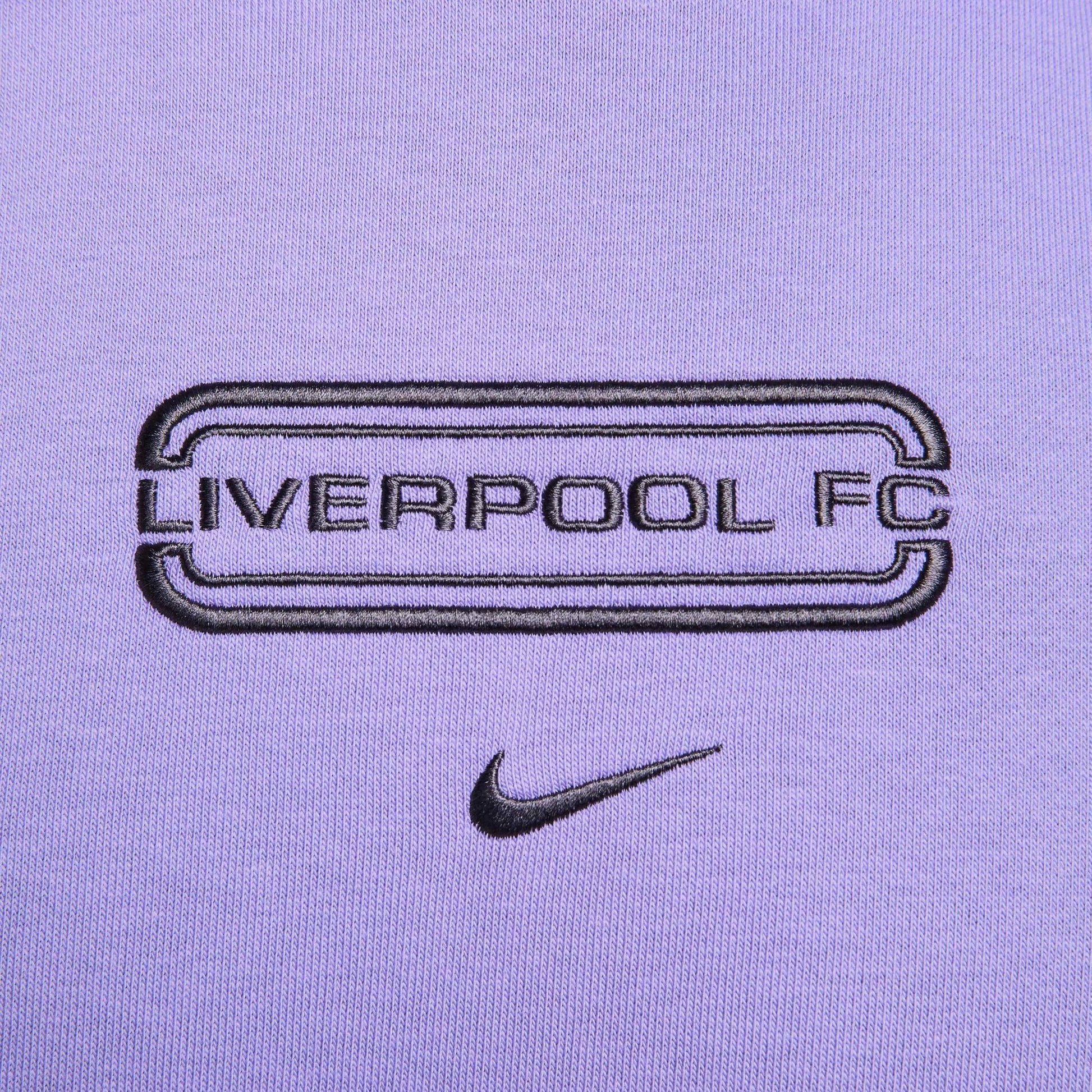 Nike 2023-24 Liverpool Men's Standard Issue Hoodie (Detail 4)