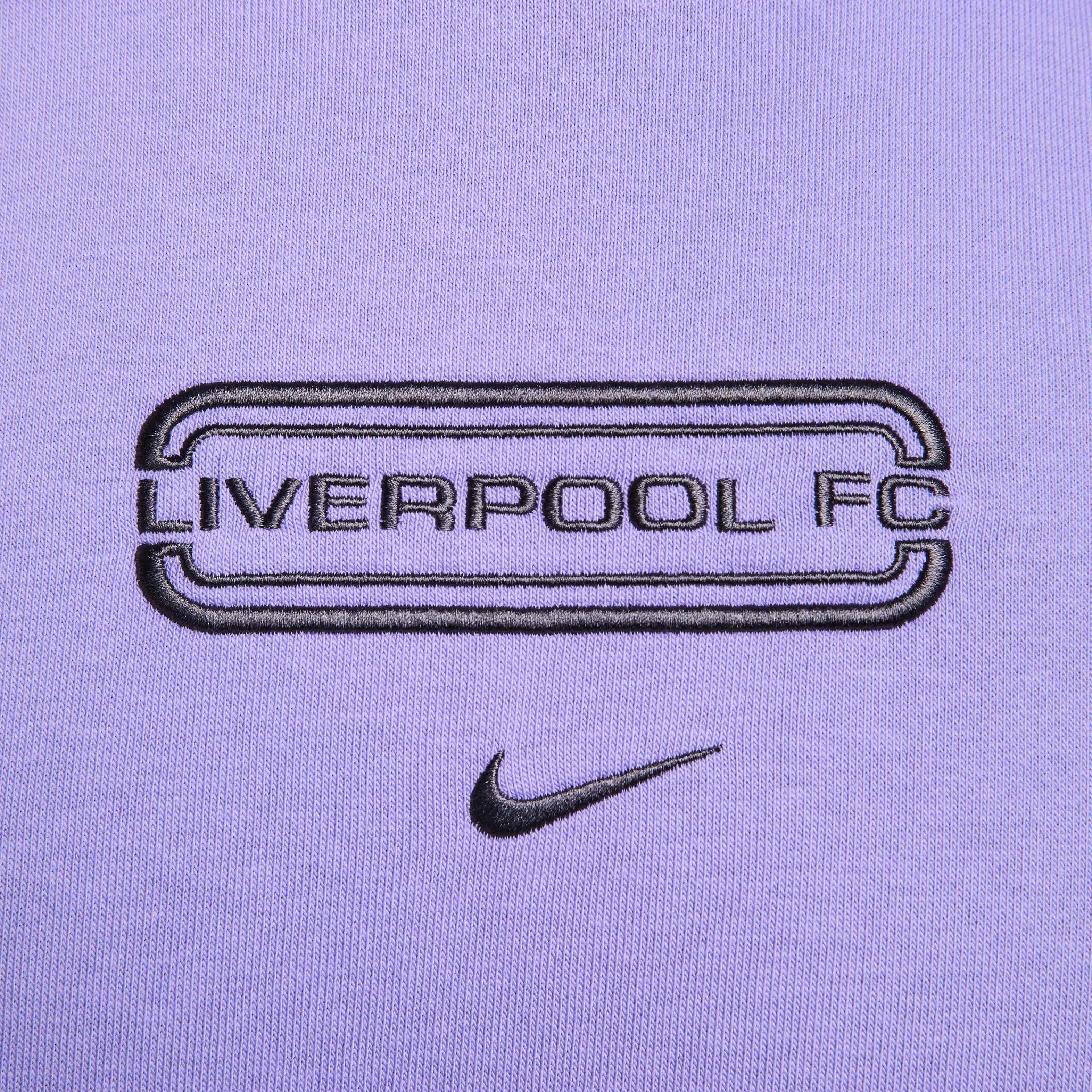 Nike 2023-24 Liverpool Men's Standard Issue Hoodie (Detail 4)
